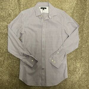 Banana Republic Pink Plaid Button Down Shirt